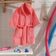 Roupão Infantil Döhler Velour Rosa Gg
