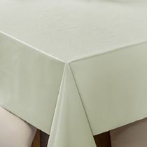 Toalha de Mesa 6 Lugares Térmica Impermeável 1,40 m x 2,00 m 100% Policloreto de Vinila - Bege