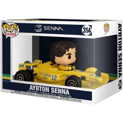 Boneco Funko Pop Ayrton Senna Rides Deluxe Lotus - Candide