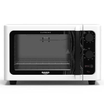 Forno de Bancada Elétrico Supreme Branco 44L Dako 127v