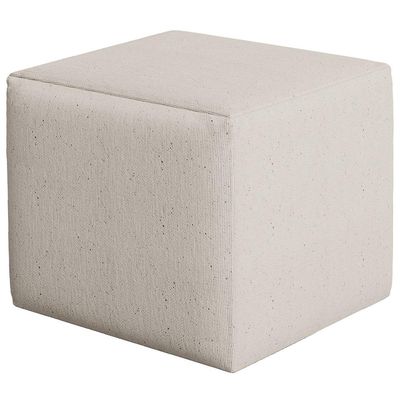 Poltrona de Amamentação com Balanço e Puff Ravena W01 Linho Cru - Lyam Decor