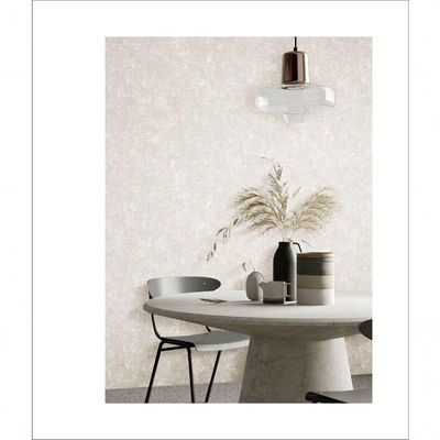 Papel De Parede Brut Aspecto Cimenticio Off White Bt2020801