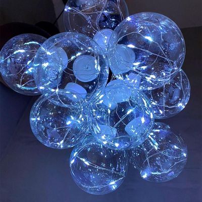 Varal Led 10 Lampadas Bola Incandescentes Fio De Fada Branco Frio