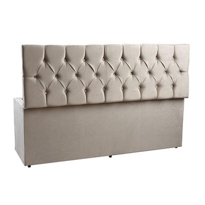 Recamier Baú 0,90m Madrid Suede Bege Dal Poz Estofados