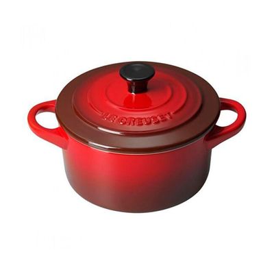 MINI COCOTTE LE CREUSET 250 ML 10 CM - BK/VERMELHO 819011006