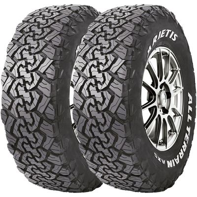 KIT 2 Pneus Arietis All-Terrain AX5 315/70 R17 AT Aro 17 121/118S 10PR LT OWL