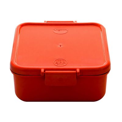 Conjunto 3 Potes Herméticos Composê 750ml Coral em Polipropileno
