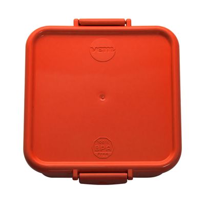 Conjunto 3 Potes Herméticos Composê 750ml Coral em Polipropileno