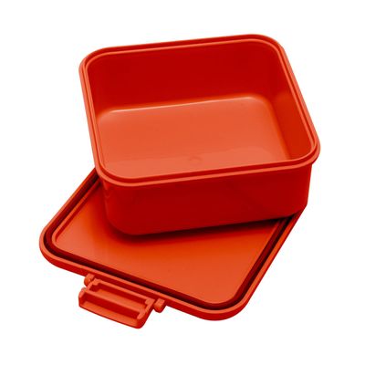Conjunto 3 Potes Herméticos Composê 750ml Coral em Polipropileno