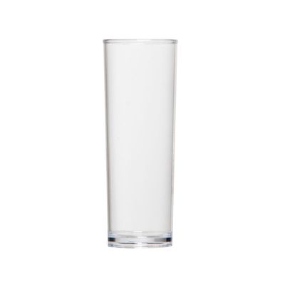 Copo Long Drink Slim 300ml Natural em Policarbonato