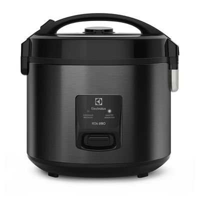 Panela de Arroz Elétrica Electrolux por Rita Lobo 3,5L Preta Efficient Visor Glass (ERC30) 220V