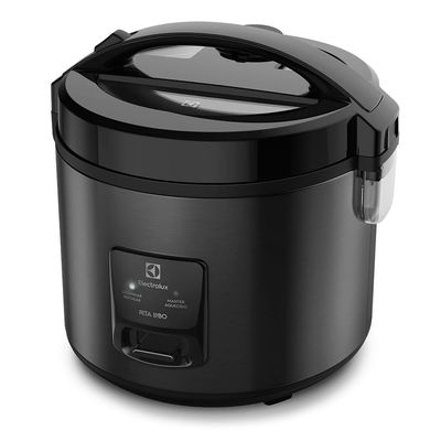 Panela de Arroz Elétrica Electrolux por Rita Lobo 3,5L Preta Efficient Visor Glass (ERC30) 220V