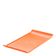 Bandeja Coffee Retangular 15x30 Laranja em Polipropileno