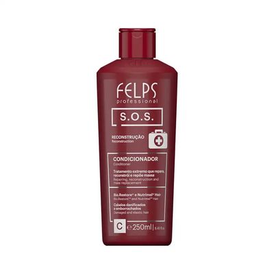 Condicionador S.O.S Reconstrução Felps 250Ml