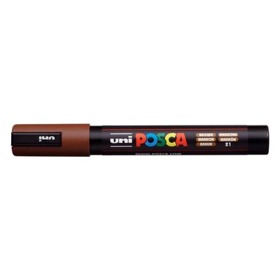 MARCADOR PERMANENTE PC-5M MARROM POSCA