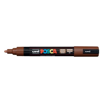 MARCADOR PERMANENTE PC-5M MARROM POSCA