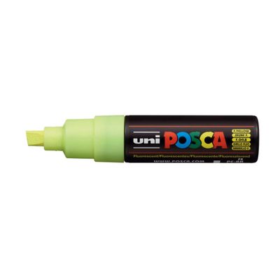 MARCADOR PERMANENTE PC-8K AMARELO FLUORESCENTE POSCA