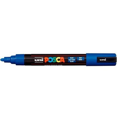 MARCADOR PERMANENTE PC-5M AZUL POSCA