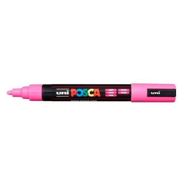 MARCADOR PERMANENTE PC-5M ROSA POSCA