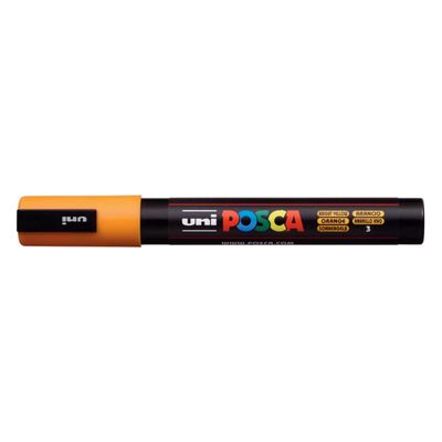 MARCADOR PERMANENTE PC-5M AMARELO BRILHANTE  POSCA