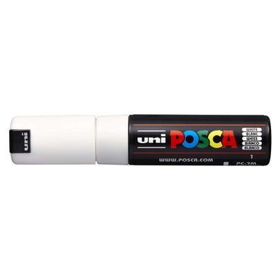 MARCADOR PERMANENTE PC-7M BRANCO POSCA