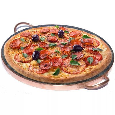Pedra Sabão Refratária Gourmet Para Pizza ø 27 Cm