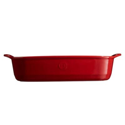 Travessa Retangular Vermelha 22 X 14 Cm - 33010034 - Emile Henry