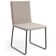 Kit 08 Cadeiras Decorativa Estofada Para Sala De Jantar Preto Maya L02 Bouclê Creme - Lyam Decor