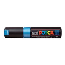 MARCADOR PERMANENTE PC-8K AZUL METALICO POSCA