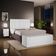 Calçadeira Recamier Baú Para Cama De Casal King Dália 195x50 cm W01 Facto Branco - Lyam