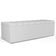 Calçadeira Recamier Baú Para Cama De Casal King Dália 195x50 cm W01 Facto Branco - Lyam