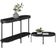 Kit Aparador Decorativo Para Sala Estar Industrial com Mesa de Centro Nord L05 Preto - Lyam Decor