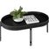 Kit Aparador Decorativo Para Sala Estar Industrial com Mesa de Centro Nord L05 Preto - Lyam Decor