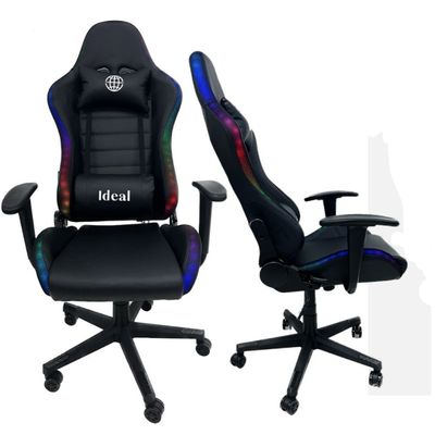 Cadeira Gamer Giratória com Luzes RGB - Sortida