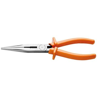 Alicate Meia Cana - Bico Longo Reto Isolado 1.000 V 8" Tramontina PRO