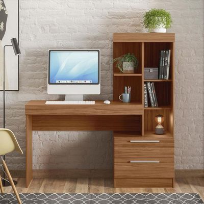 Mesa Para Computador Office Nt 2010 Freijó - Notável