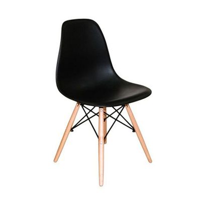 Cadeira Charles Eames Abs Preta Cadeira Wood Dkr Eiffel