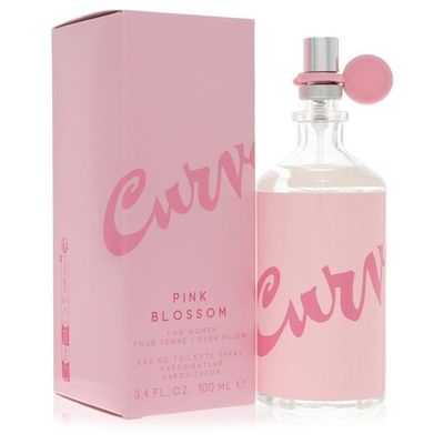 Perfume Feminino Curve Pink Blossom Liz Claiborne Eau De Toilette 100 Ml