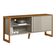 Rack Para Sala De Estar Tv 55 Pol 141cm Golden L05 Nature Off White - Lyam Decor