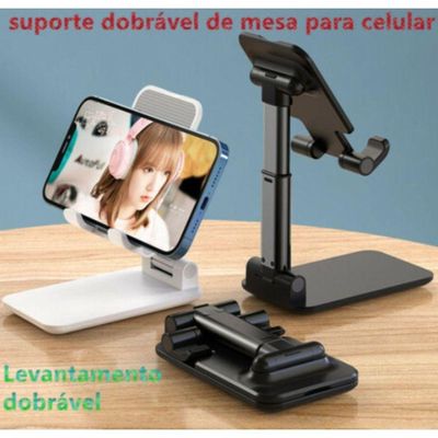 Suporte Para Celular Tablet De Mesa Dobrável Ajustável Je24