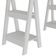 Mesa Para Escritório Escrivaninha Home Office Art A02 Olmo Branco - Lyam Decor