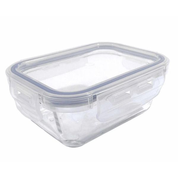 Pote De Vidro Retangular Hermetico Marmita 1500 ML - Mimo