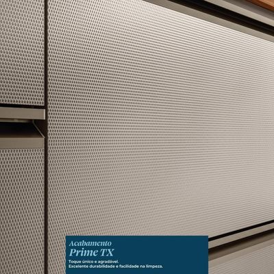 Armário Aéreo Proença 80cm 1 Porta Basculante Nogueira Touch-nude Prime