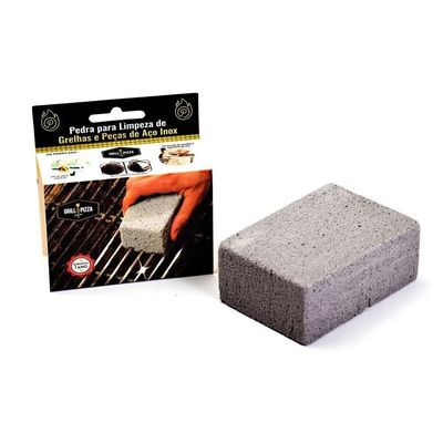 Limpa Grelha Chapa Espatula Tijolo Esponja Reutilizavel Limpeza Churrasqueira Exaustor Panelas Multiuso Pedra Espeto Pra