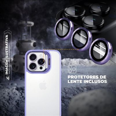 Capa para iPhone 16 Pro - Gravity Lilás - Gshield
