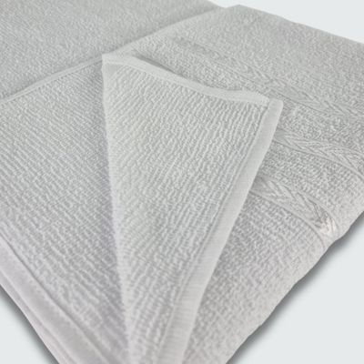 Jogo de Banho 2 Peças Coleção Verona Luxo Beka 100% Algodão Branco