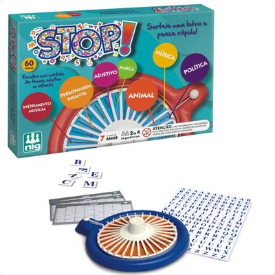 Jogo Stop 0162 - Nig Brinquedos