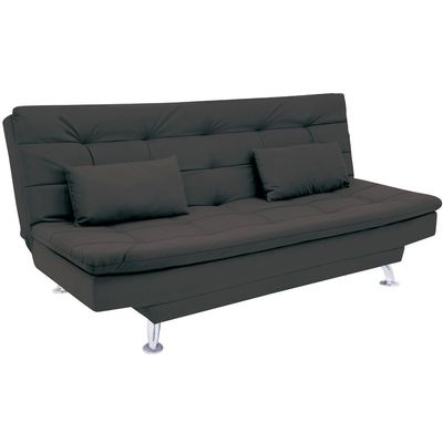 Sofá-Cama 1,90 Metros Linoforte Melissa, Suede Veludo, Espuma D-33 Cinza