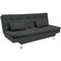Sofá-Cama 1,90 Metros Linoforte Melissa, Suede Veludo, Espuma D-33 Cinza
