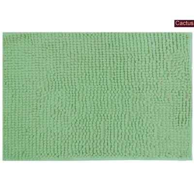 TAPETE BOLINHAS 35 CM X 38 CM POLIESTER  verde